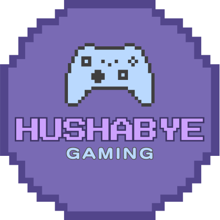 Hushabye gaming with an image of a controller.